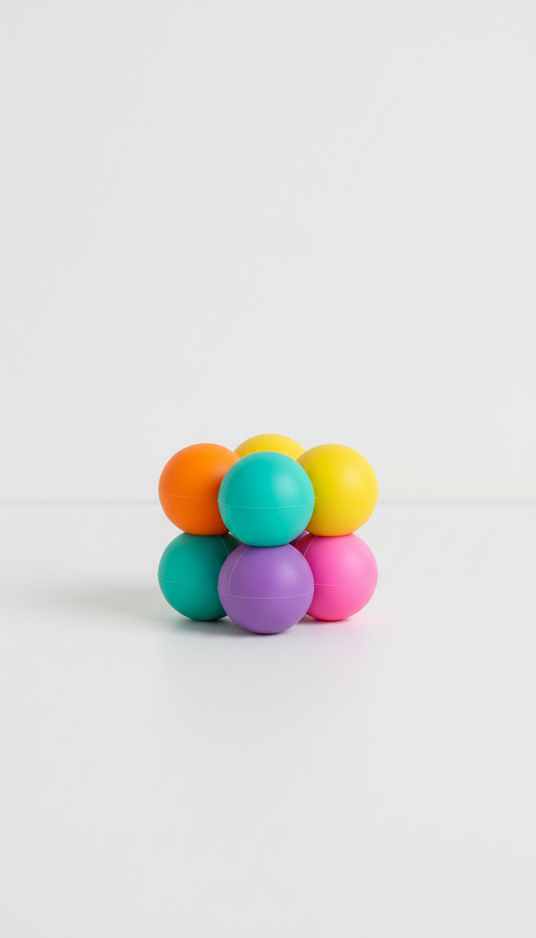 Fidget Cube with Textured Sides